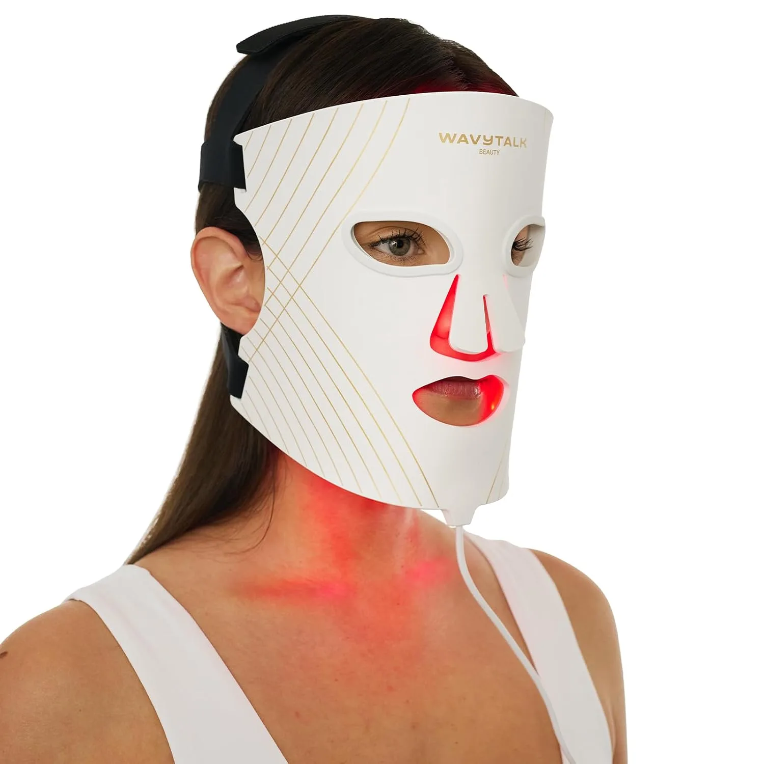 Wavytalk Red Light Therapy Mask for Face, ELLE Best Skin Care Tool 2026