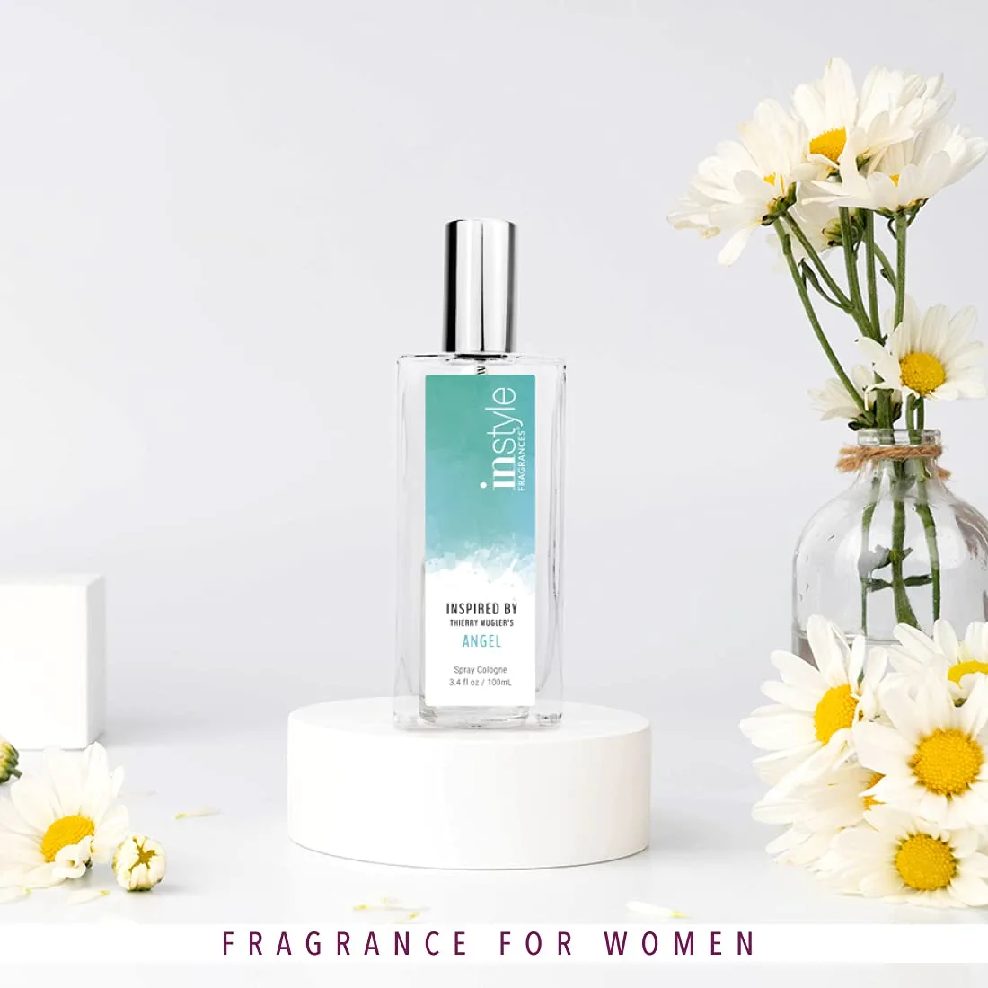 Instyle Fragrances | Inspired by Thierry Mugler's Angel | Women’s Eau de Toilette | Vegan and Paraben Free | 3.4 Fluid Ounces (Pack of 2)