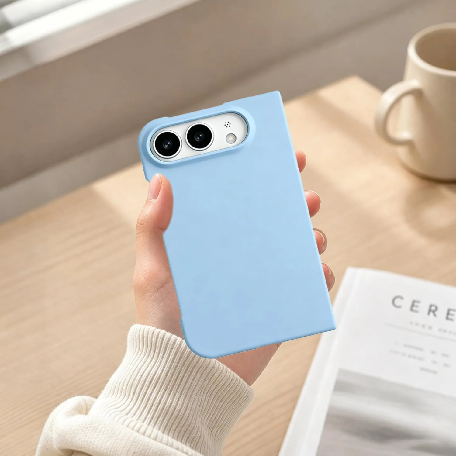 Matte PC Case for iPhone Duo - Blue