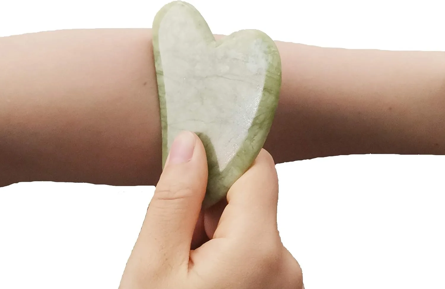3 in 1 Ficial Face Ice Jade Roller and Gua Sha Tool, Natural Real Jade Anti-Wrinkle Face Eye Neck Massager Tool, Reduce Wrinkles, Puffiness, Migraine, Redness, Pain and Injury，Pink
