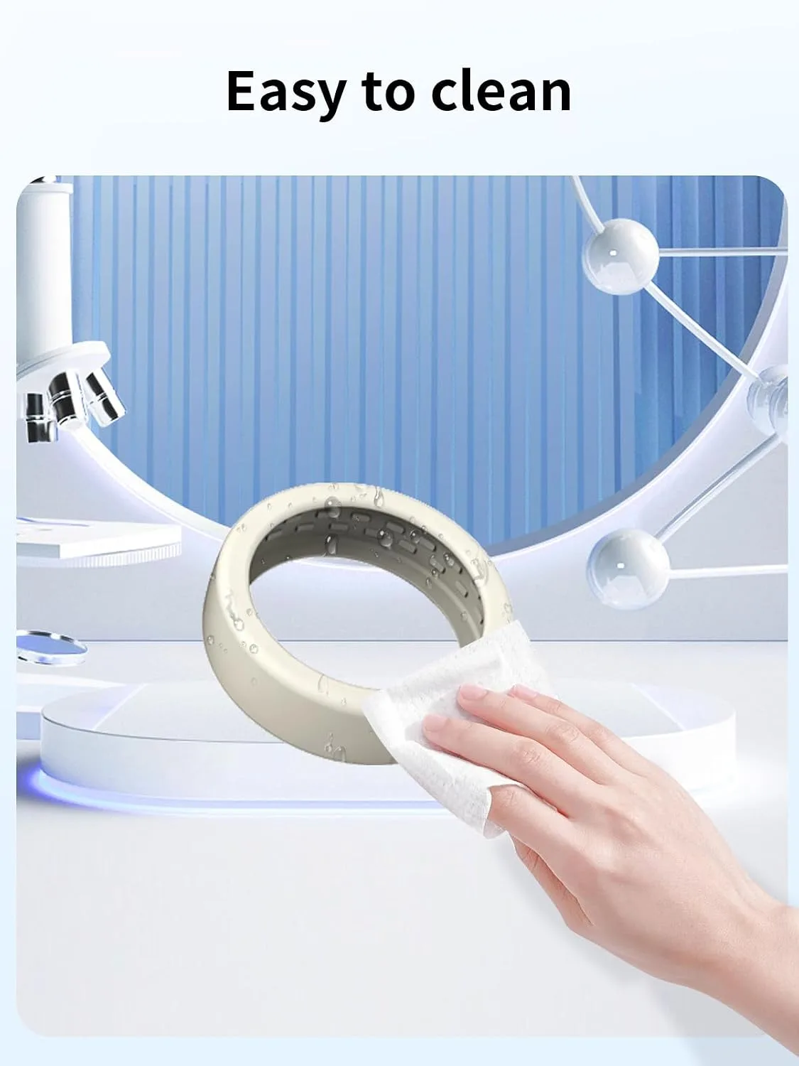 for OURA Ring5 Silicone Ring Protector Case.(Size:6~9)