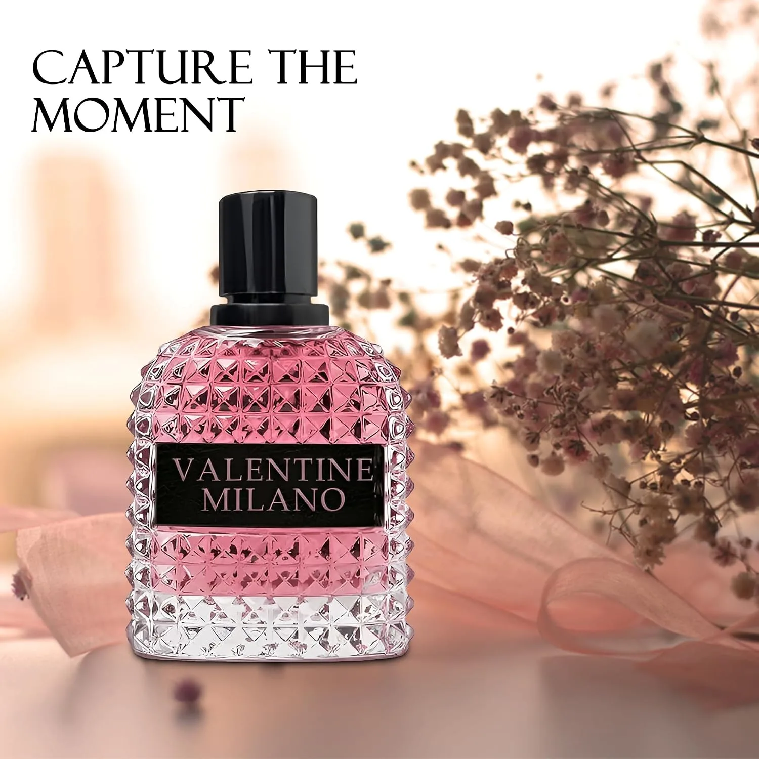 A CENTER Milano Women Perfume 100ml Eau de Parfum Spray for Women with Vanilla,Jasmine&Bergamot Notes Long Lasting Cologne for Daily Use (Pack of 2)