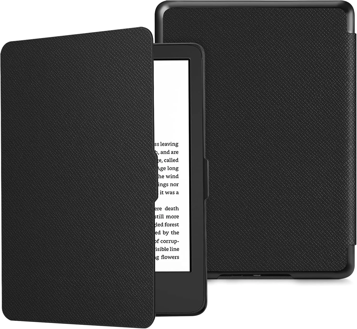 Fintie Slimshell Case for 6" Kindle 2024/2022 11th Generation, Black