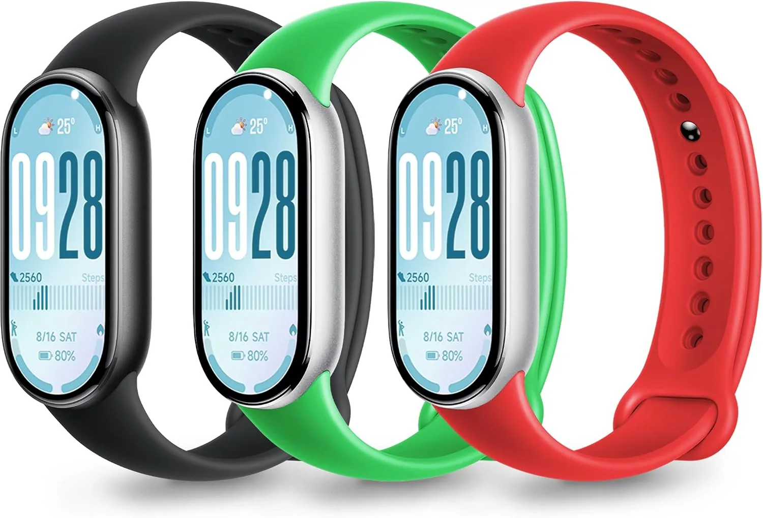 Replacement Straps for Xiaomi Smart Band 10/9/8