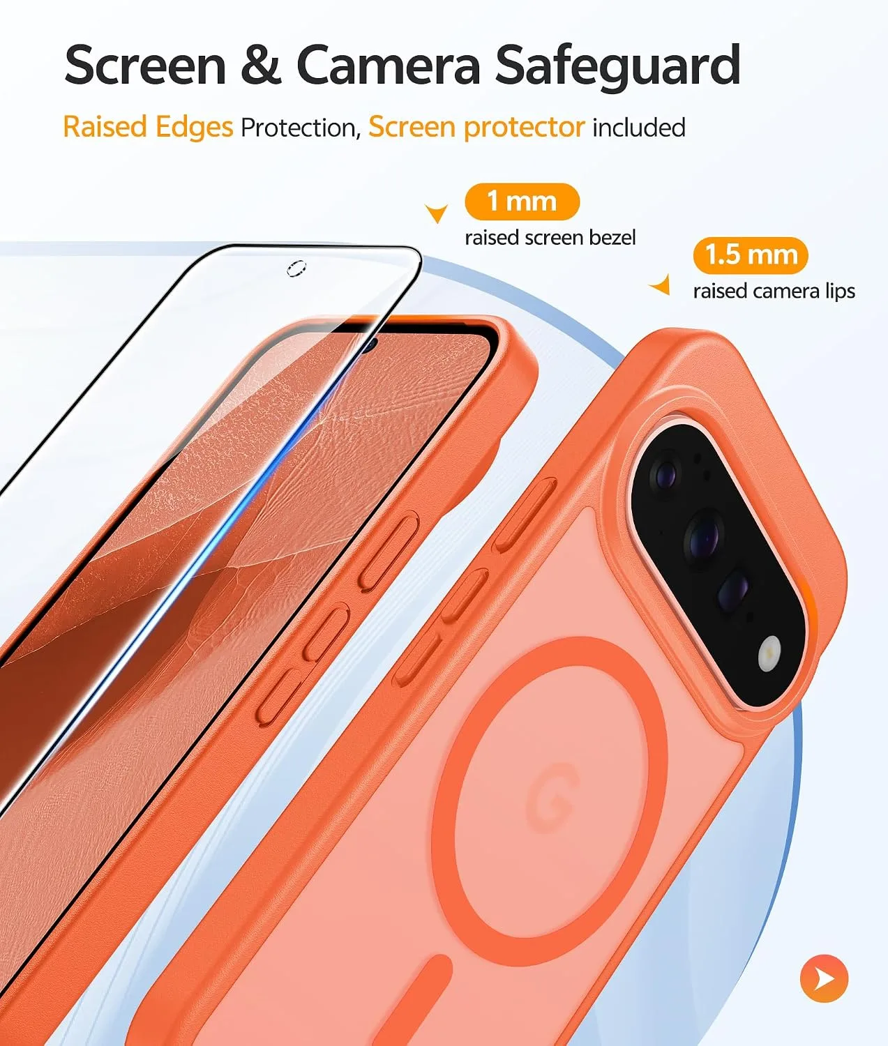FNTCASE for Google Pixel 11 Pro XL Case, Fit for Magsafe, Screen Protector