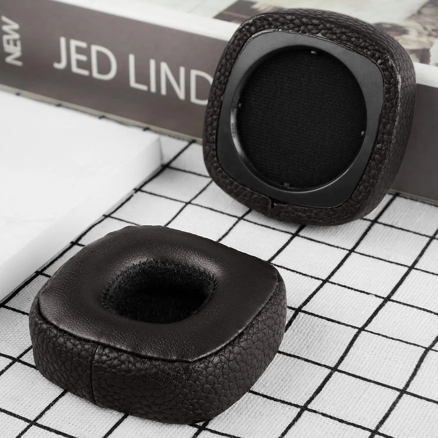 Geekria Replacement Ear Pads for Marshall Major III Wired, Major III Bluetooth Wireless, MID ANC Headphones Ear Cushions, Repair Parts (Brown)