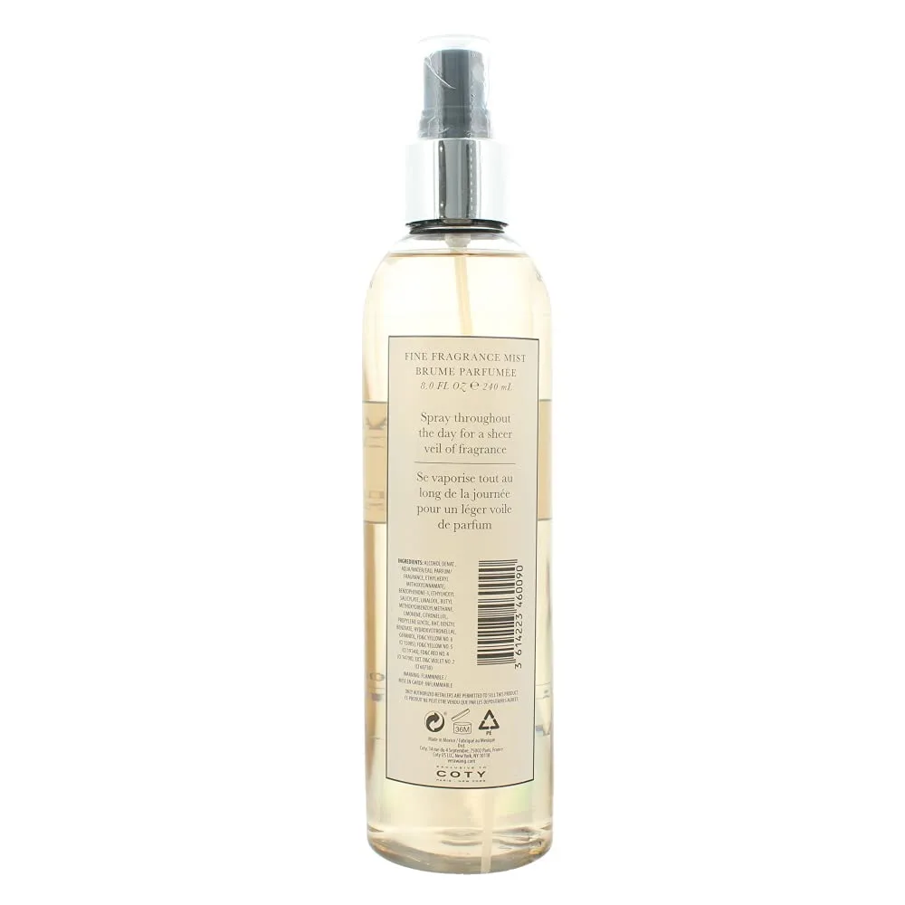 Vera Wang Embrace Body Mist for Women Marigold and Gardenia Scent, 8 Ounce Body Mist Spray Dreamy Floral and Warm Fragrance (Pack of 2)