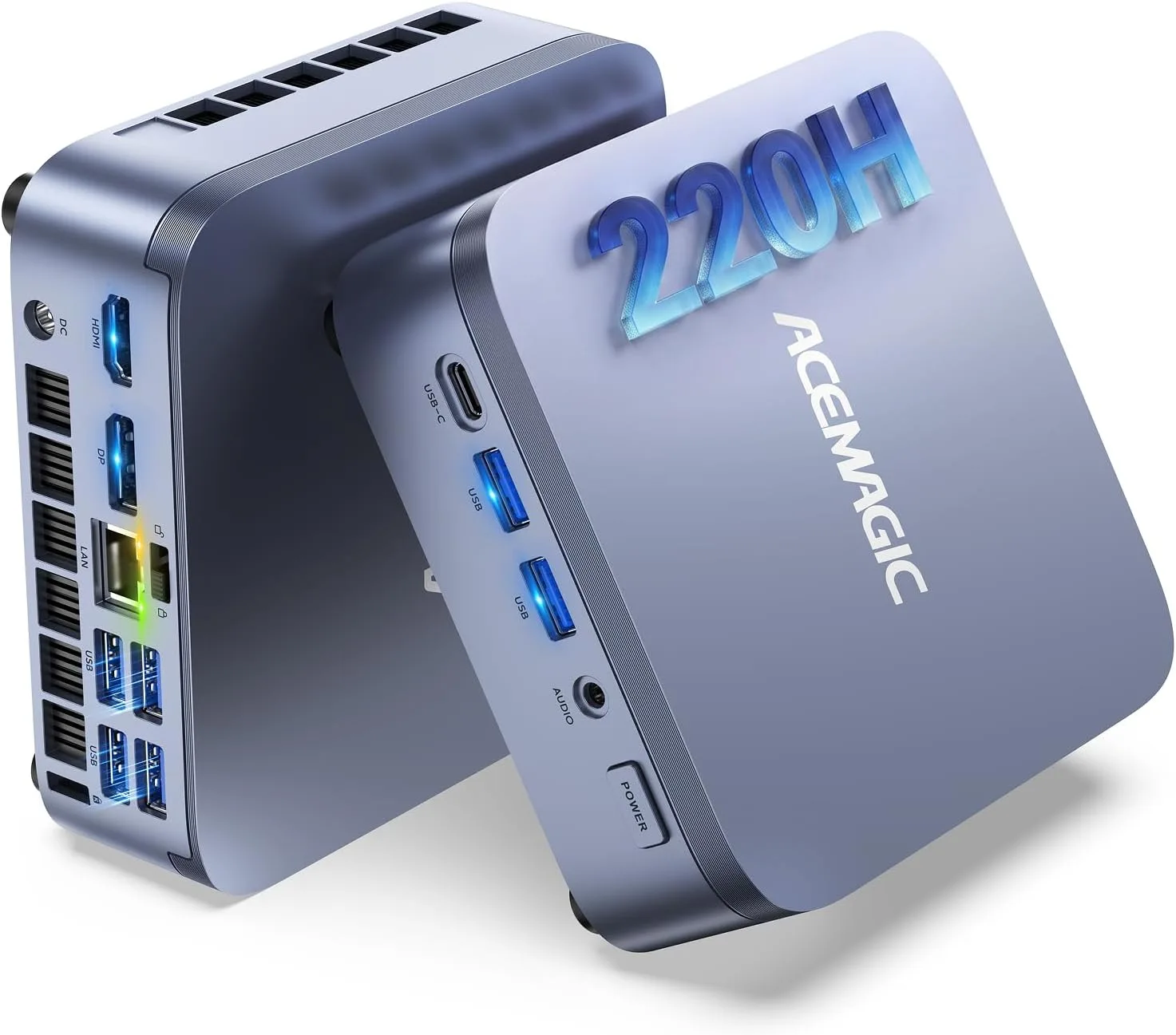 ACEMAGIC V1 Mini PC Computers, N97 16GB DDR4 RAM 1TB SSD Mini Computers, Mini Desktops Support Dual 4K, WiFi, Bluetooth, Small PC for Business Home Office