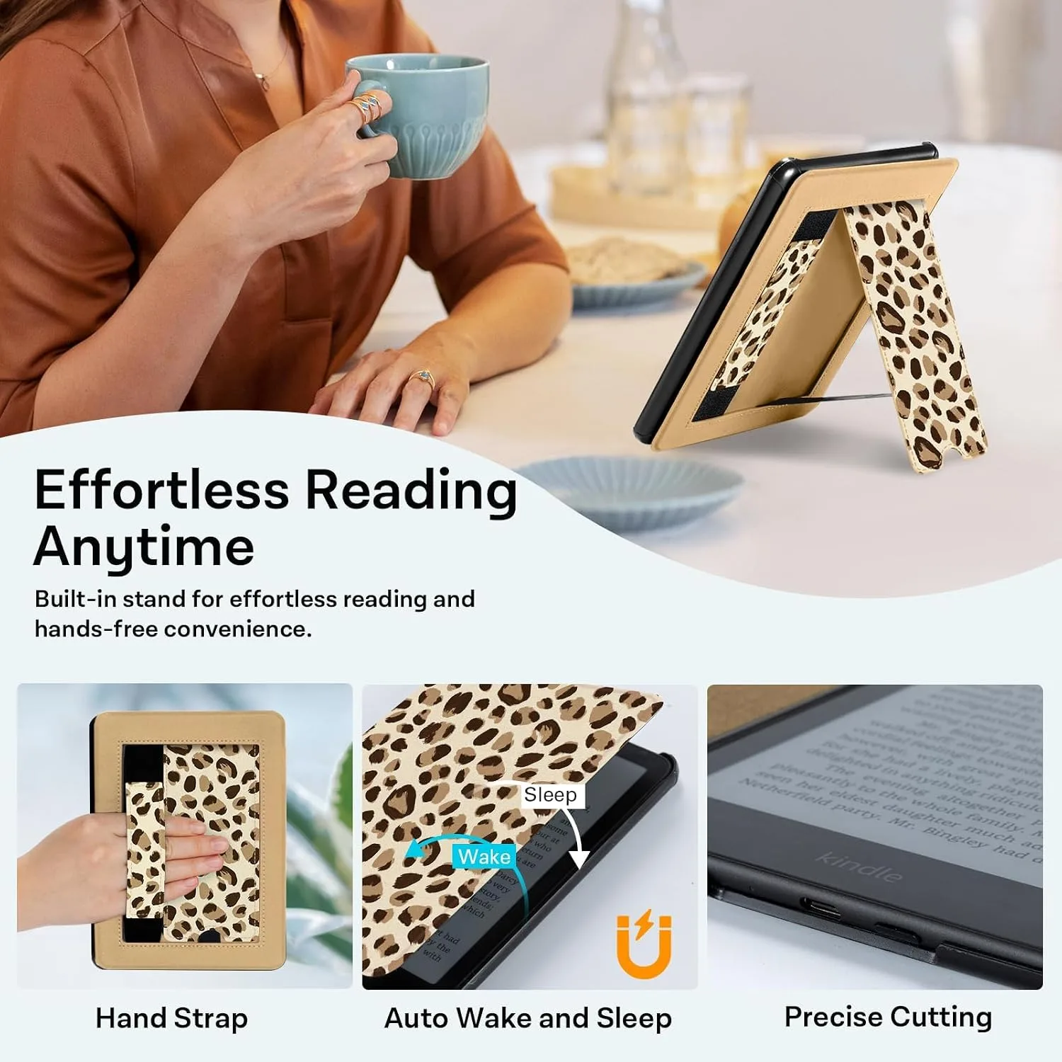 CoBak Case for 7" Kindle Paperwhite 12th Gen 2024 and Kindle Colorsoft