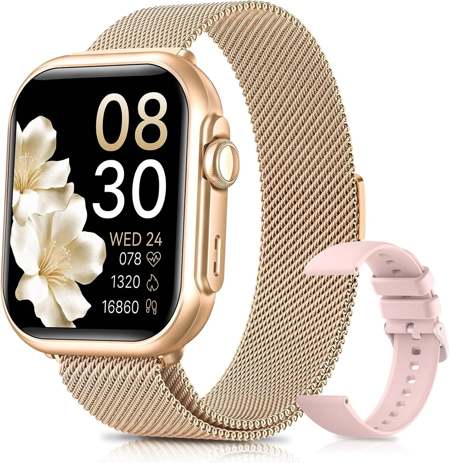 1.83" Smart Watches for Women (Android/iPhone), with 1000mAh Battery, 5ATM