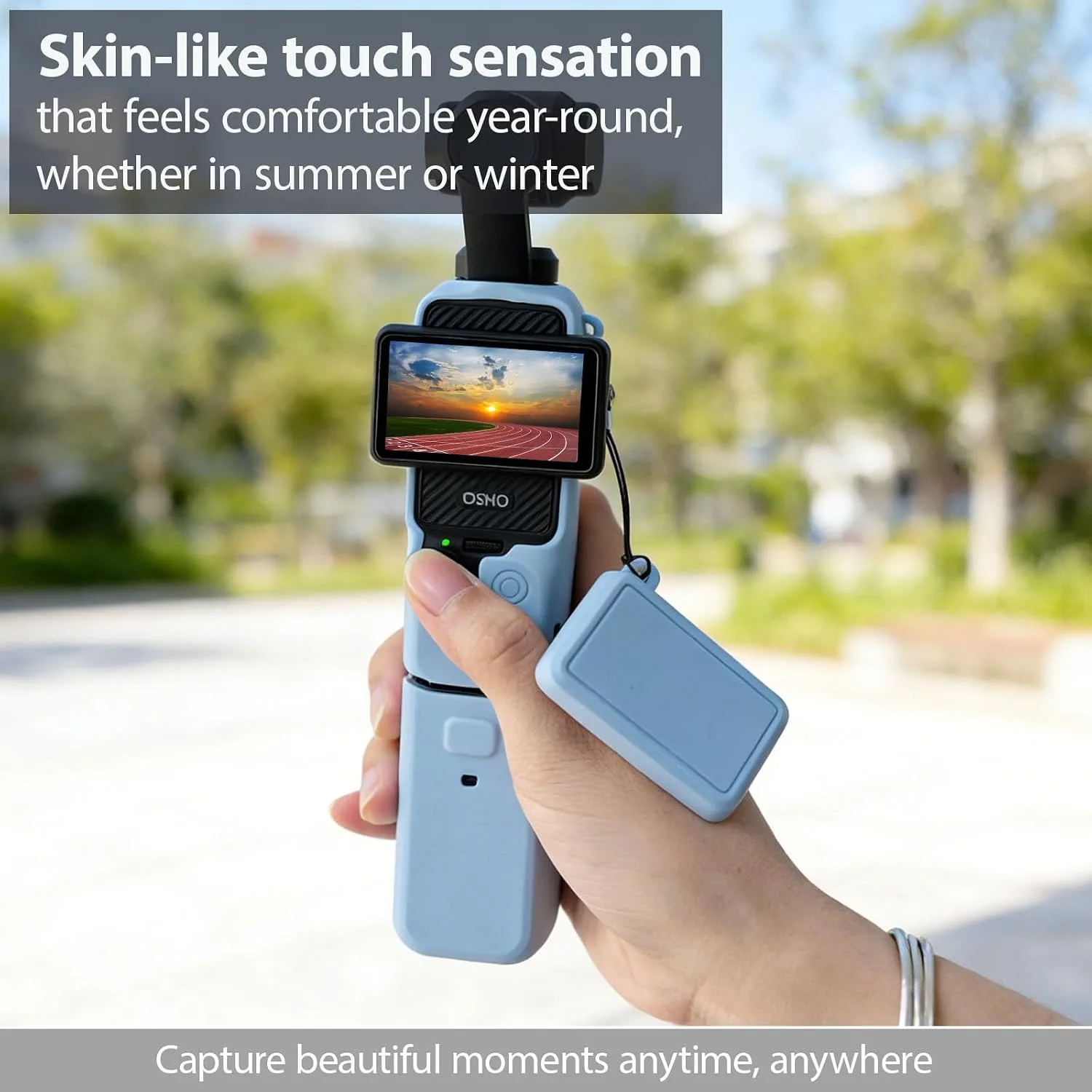 Case for DJI Osmo Pocket 3 / Xtra Muse Camera - Sky Blue