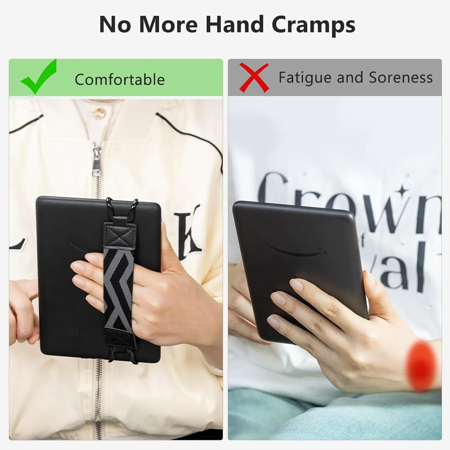 CoBak Secure Hand Strap for Ebook Reader - Versatile and Lightweight