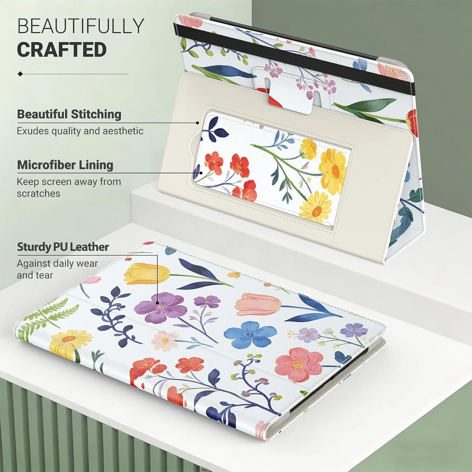 MoKo Universal Case for 6.8,7 Inch eReaders&Tablets,Scenery
