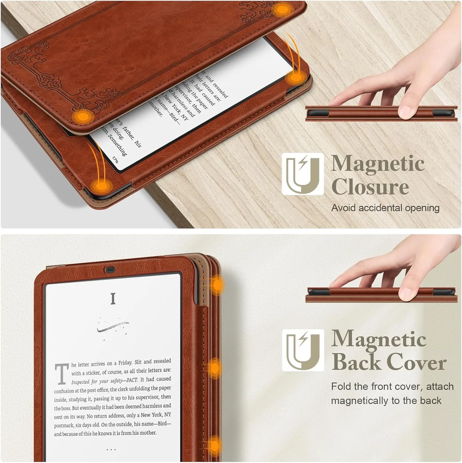 Fintie Case for 7"/6.8" Kindle Paperwhite 12th/11th Gen & Kindle Colorsoft