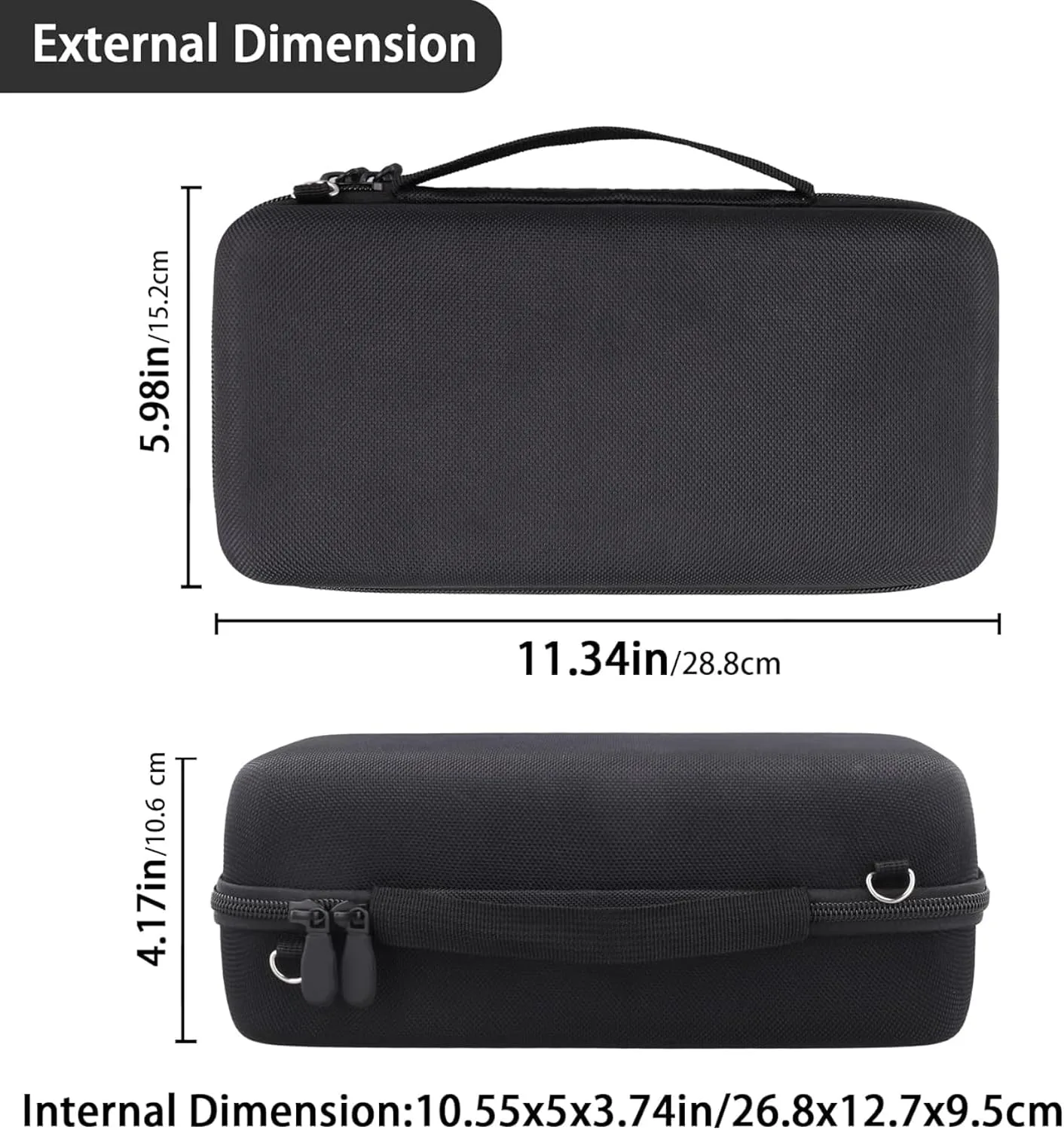 Aenllosi Storage Case for Marshall Middleton/Middleton II Speaker, Black