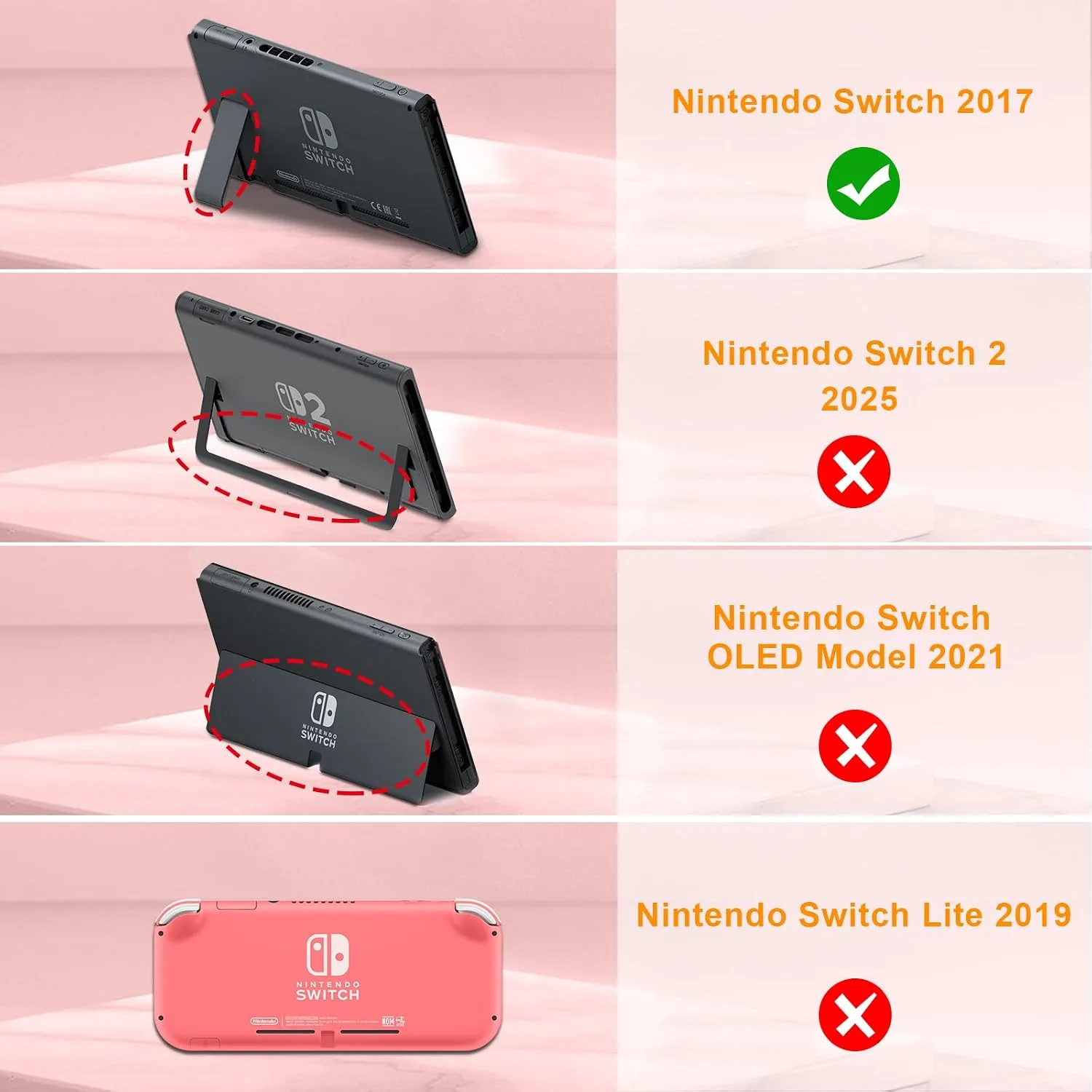 FINTIE Kid-Friendly Ultralight Case Compatible with Nintendo Switch 2017