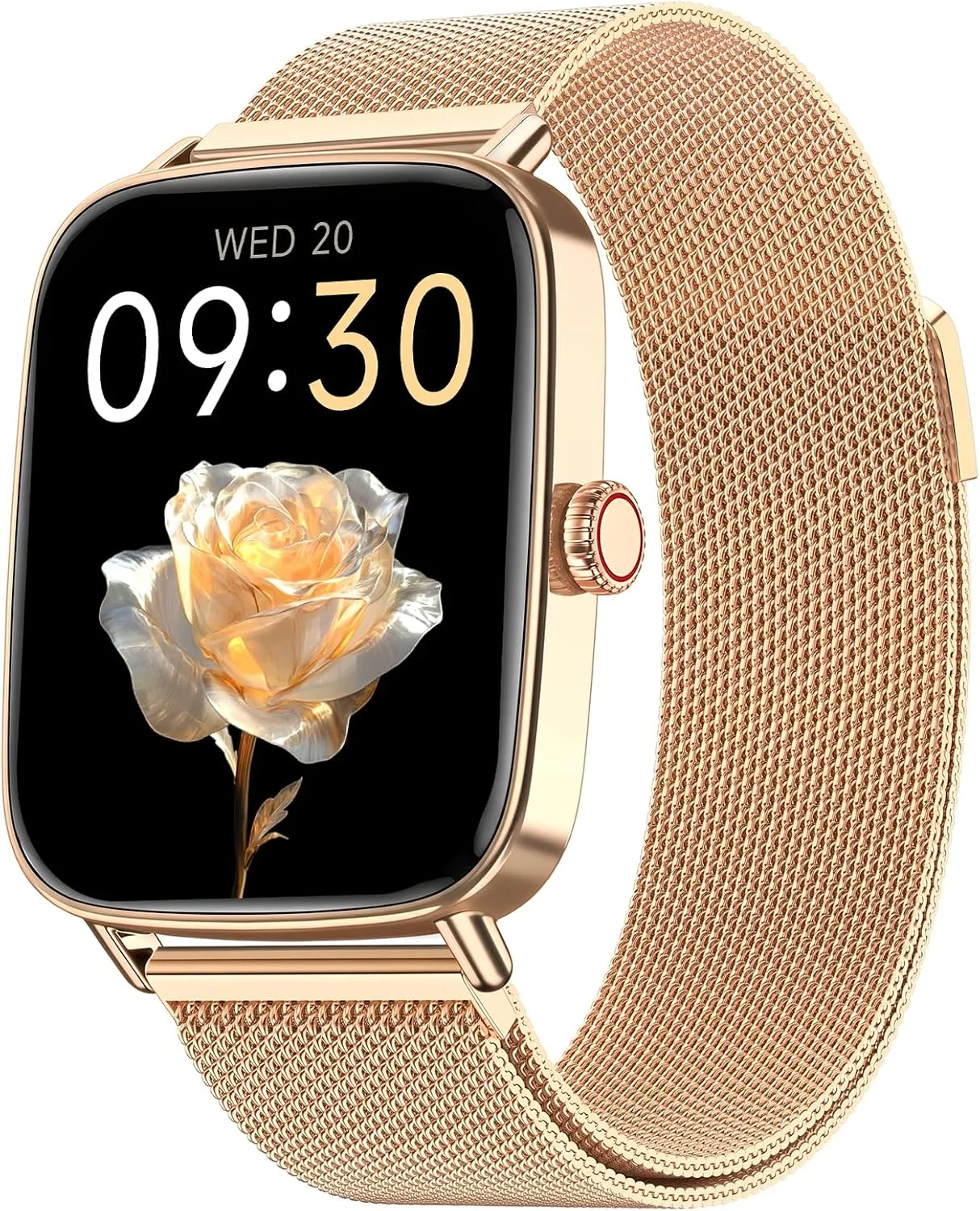 Smartwatch Woneligo para mujer con 120 modos deportivos y pantalla HD 1.85"