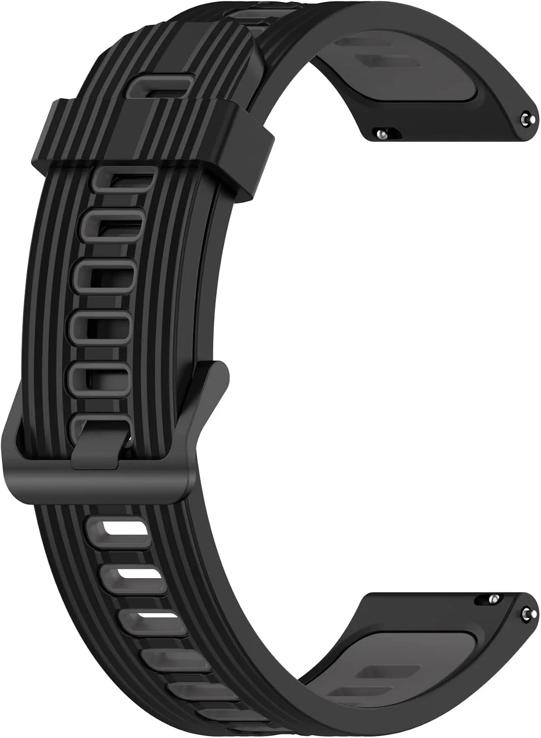 FitTurn 22mm Soft Silicone Strap for Coros Pace 3/Apex 2 Pro/Apex Pro/Apex 46mm Smart Watch Bands Replacement Wristband