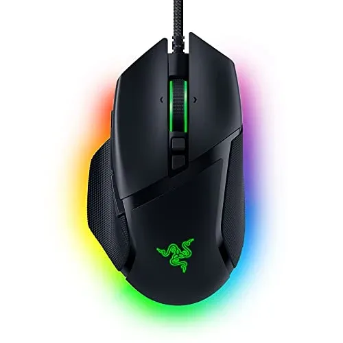 Mouse Razer Basilisk V3 ergonómico gaming con cable RGB negro