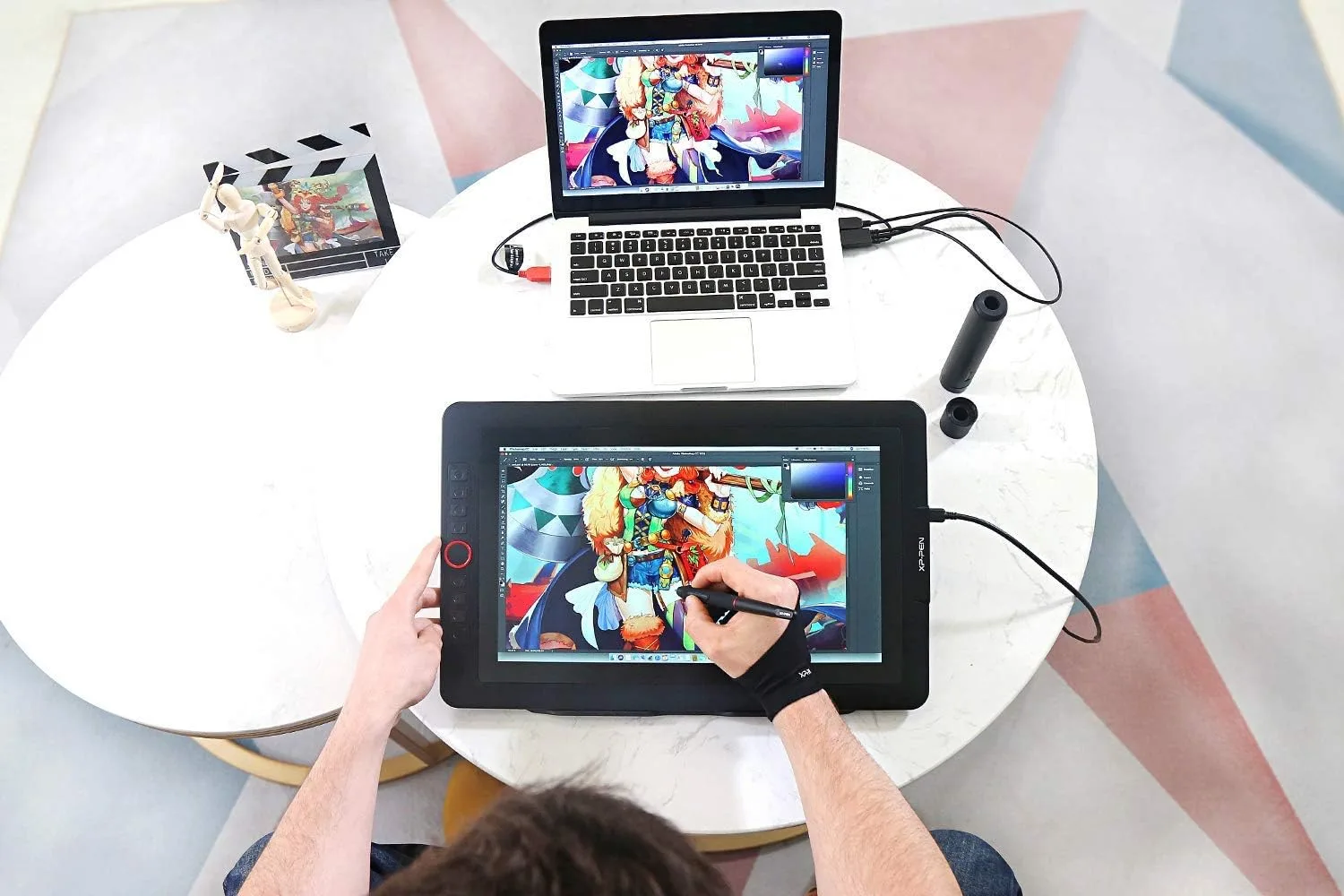 XPPen 15.6" Drawing Tablet with 16384 Pressure Levels Stylus