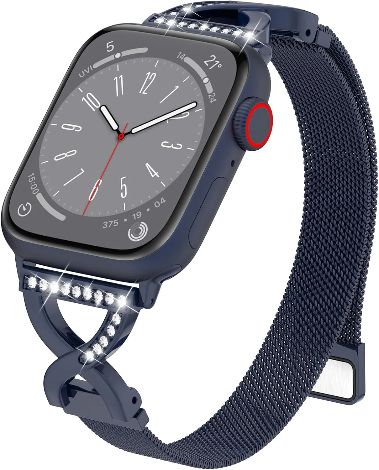 Correa para Apple Watch BRG Thin Mesh Loop con cierre en X para mujer
