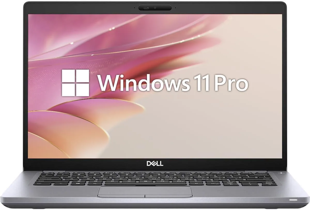 Dell Latitude 5410 14" FHD (1920×1080) Touchscreen Laptop, Intel Core i7-10610U, 16GB DDR4 RAM, 512GB SSD, HDMI, Windows 11 Pro (Renewed)