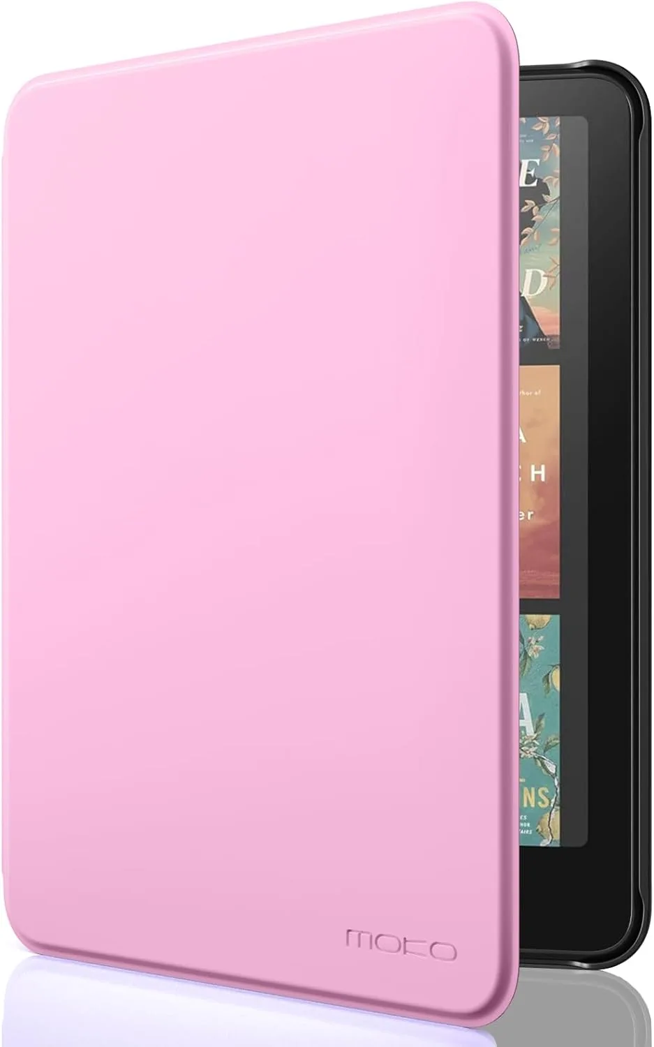 MoKo Case for 7" Kindle Paperwhite 12th Gen&Colorsoft 2024, Nosegay Pink