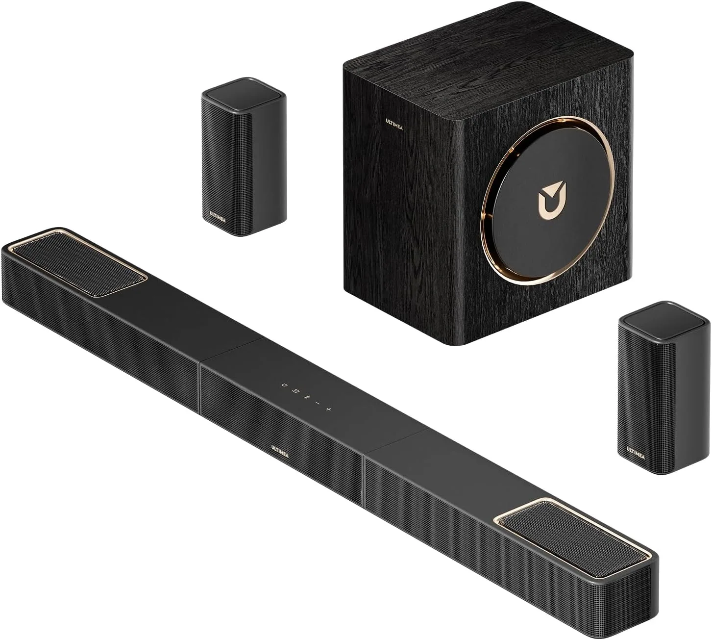 ULTIMEA Skywave X40 5.1.2ch Sound Bar for Smart TV, Surround Sound System