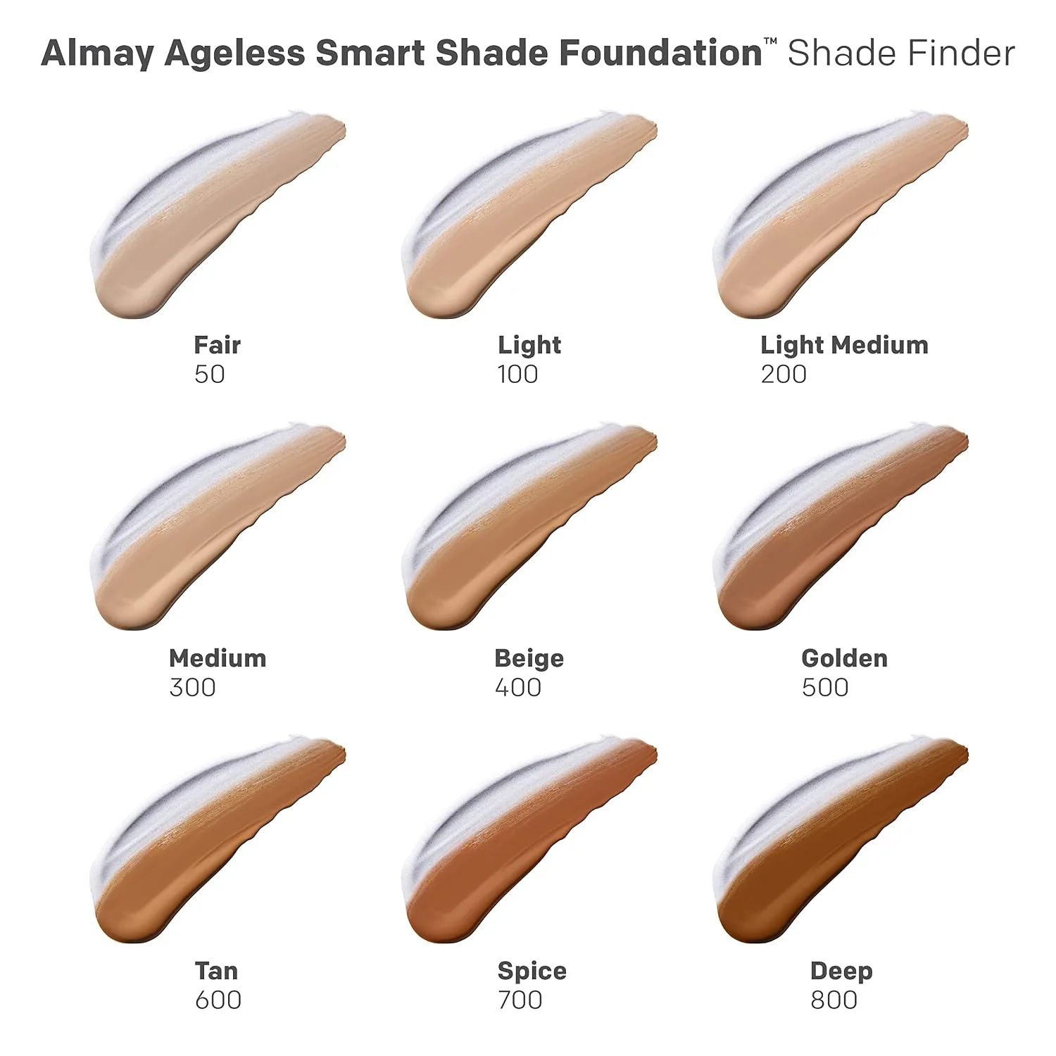 Almay Smart Shade Ageless Foundation, 800 Deep, 1 fl oz