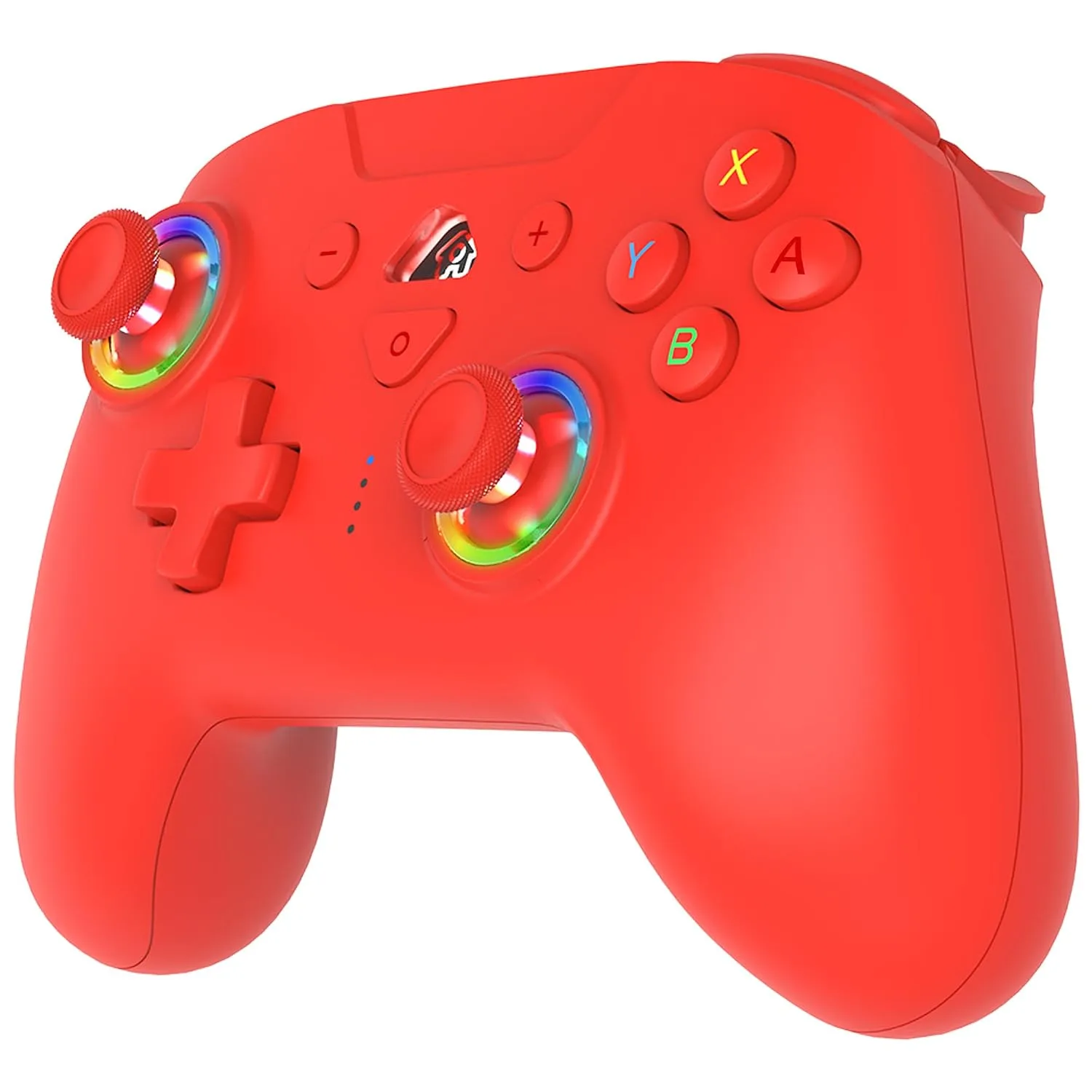 SUBSONIC - Switch and Switch 2 Wireless Controller - LED Pro controller Red