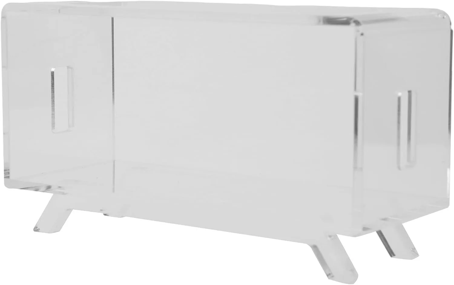 Desktop Speaker Stand Stable Display Holder Base for Marshall Emberton II for Marshall Middleton Audio Bracket Home Office Studio Decor Transparent Black(Is transparent)