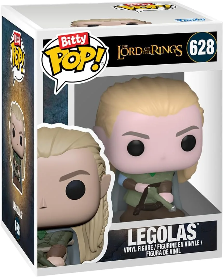 POP Funko Bitty 4 Pack: Lord of the Rings - Galadriel,Legolas,Gimli & More