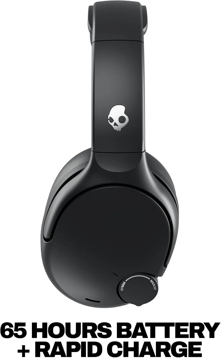 Skullcandy Crusher 720 Wireless Sensory Bass Headphones - True Black