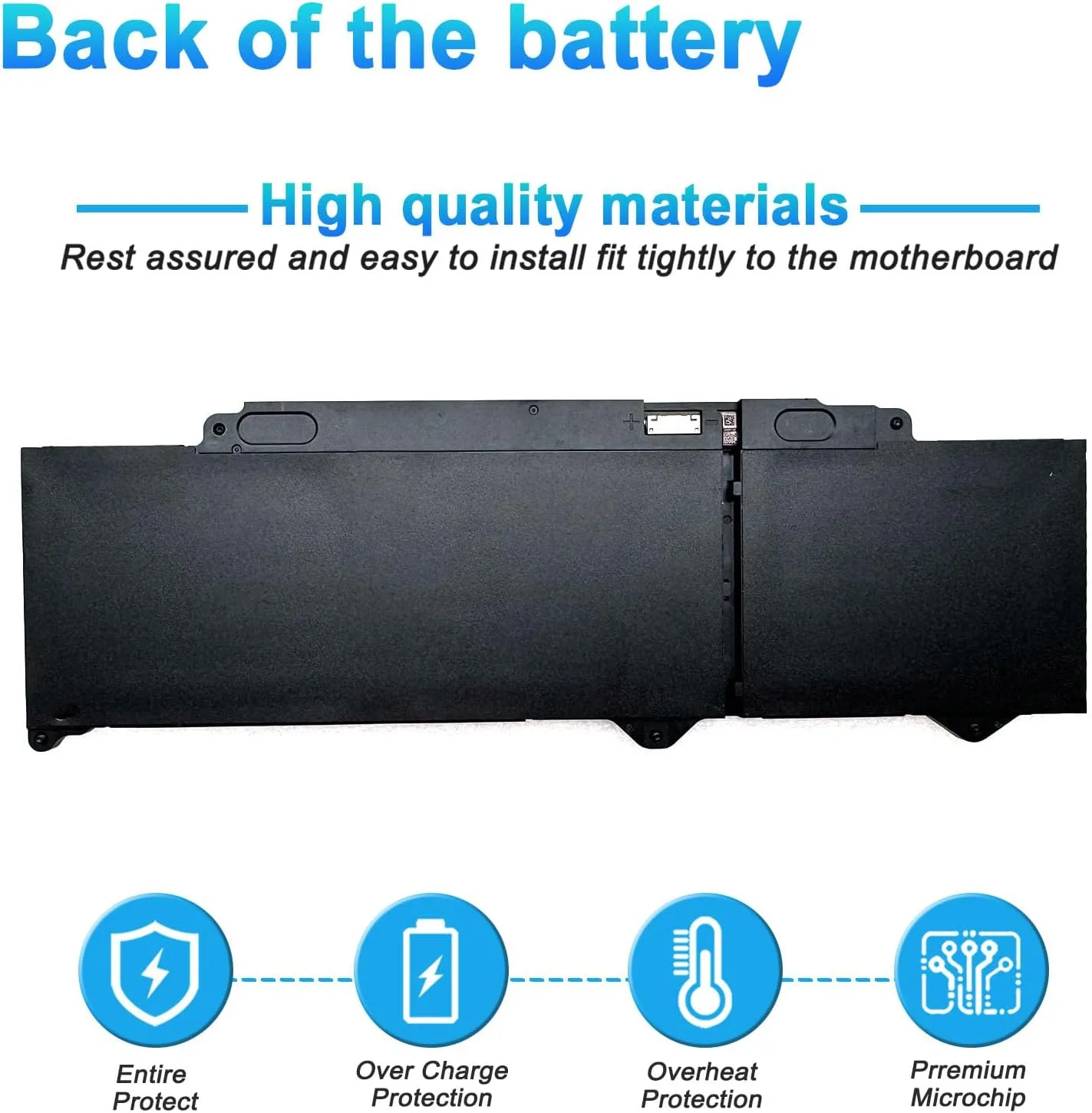 R73TC DR02P Battery for Dell Latitude 3340 5340 5350 5440 5540 7455 Series