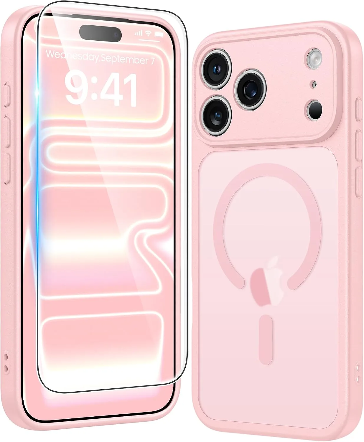 FNTCASE for iPhone 18 Pro Max Case / 17 Pro Max Matte Case Fit for Magsafe