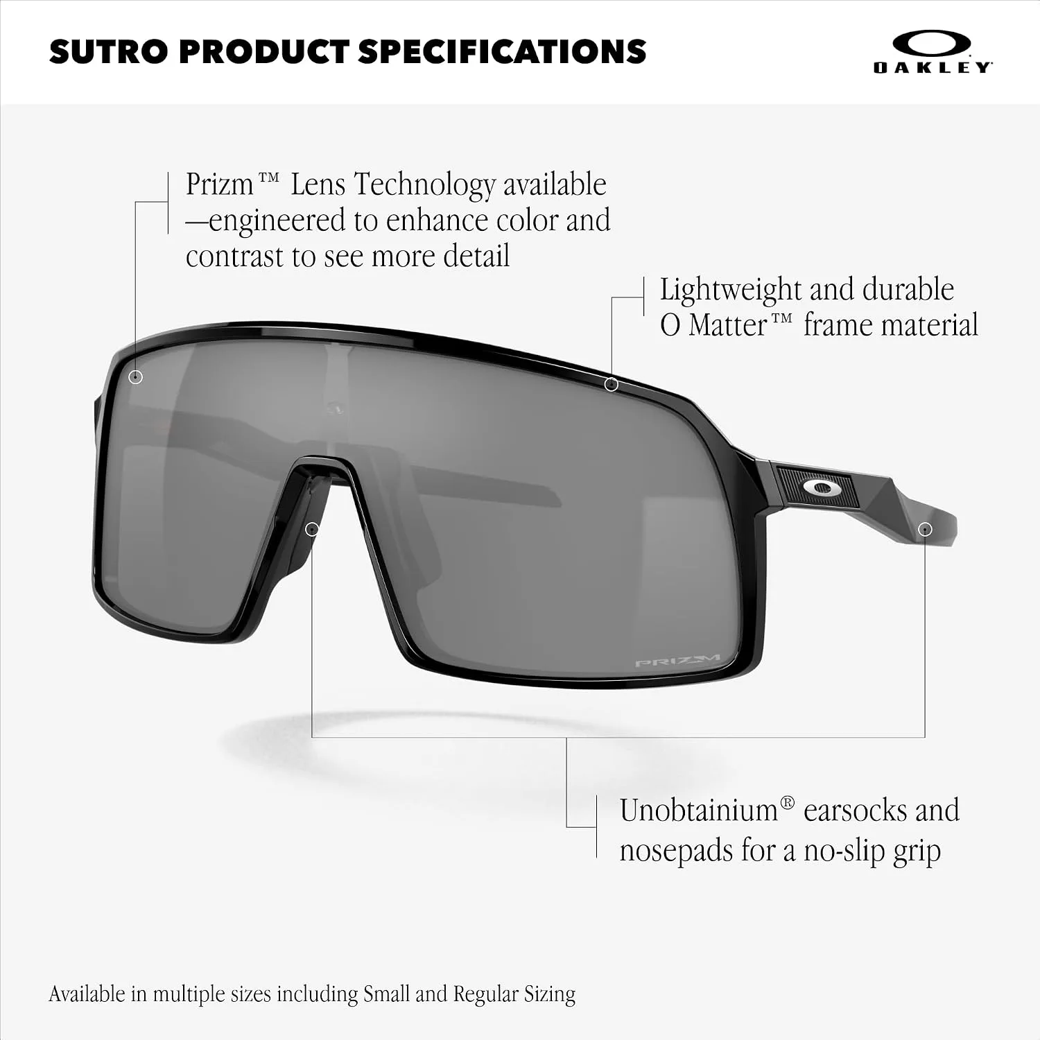 Oakley OO9406 Sutro Rectangular Sunglasses for Men