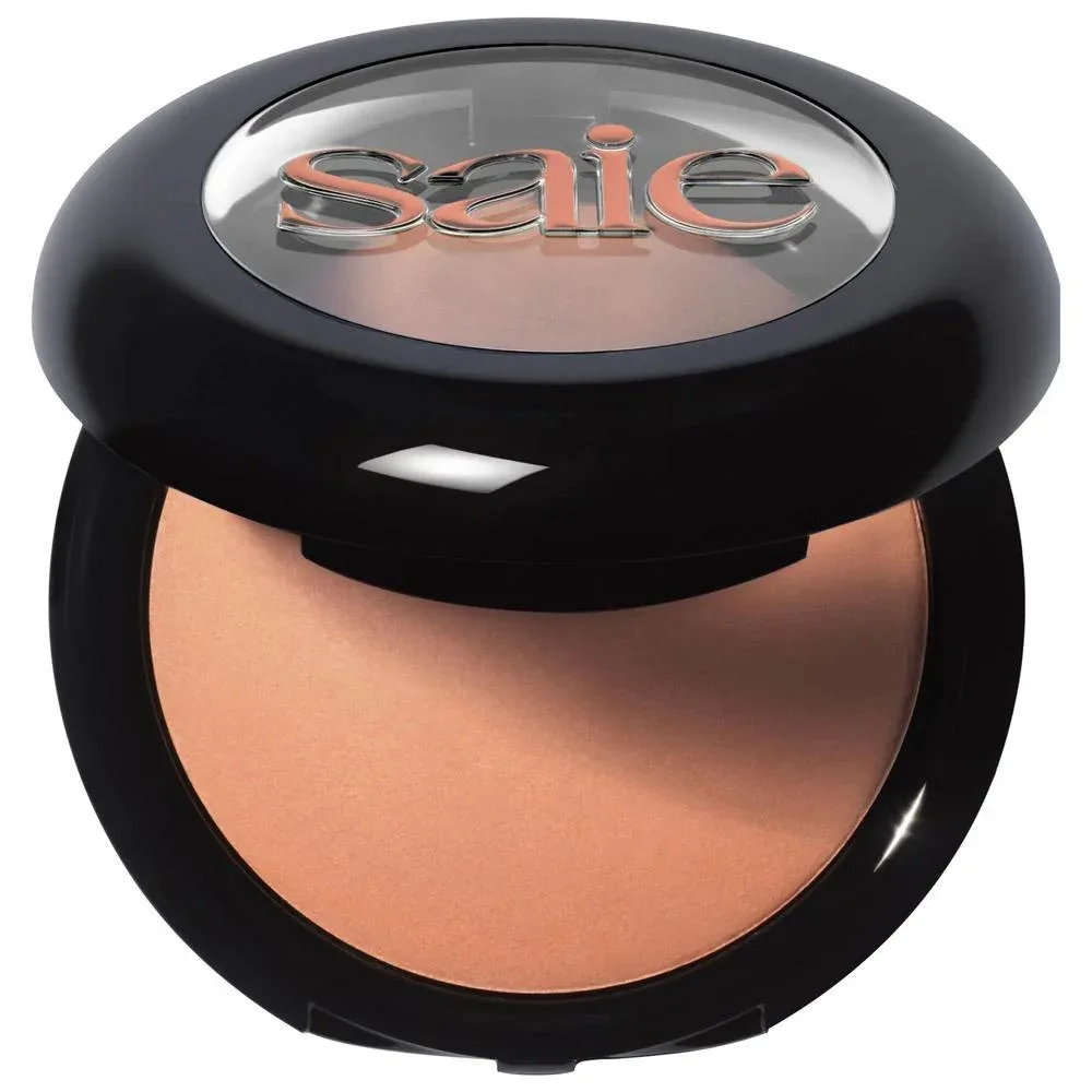 SuperSuede™ Radiant Talc-Free Baked Powder Bronzer - Palermo fair to light with warm undertones - Palermo fair to light with warm undertones