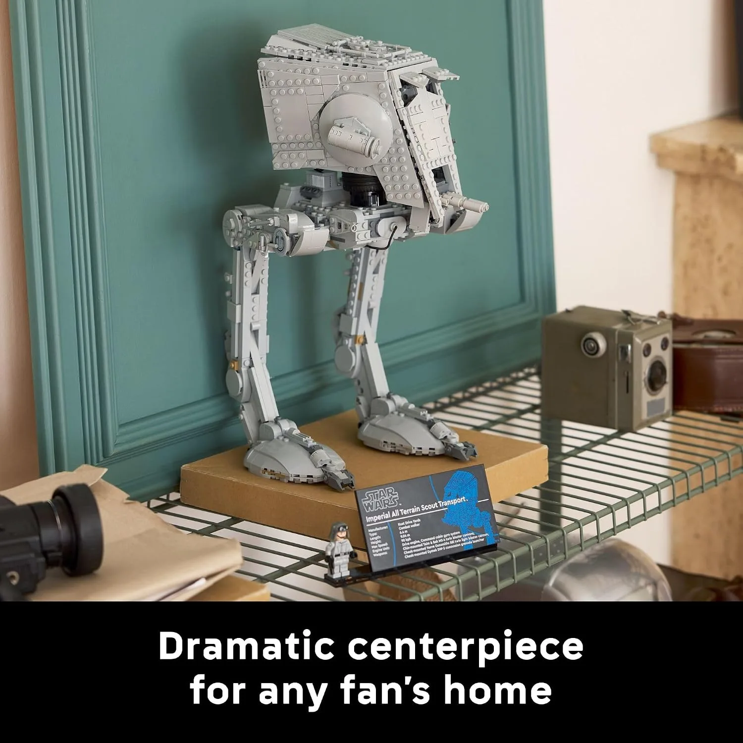 LEGO Star Wars at-ST Walker Building Set - Adult Building Blocks for Fans, Ages 18+ - Imperial Forces Collectible Model Kit - Star Wars Gift Idea for Men & Women - 75417