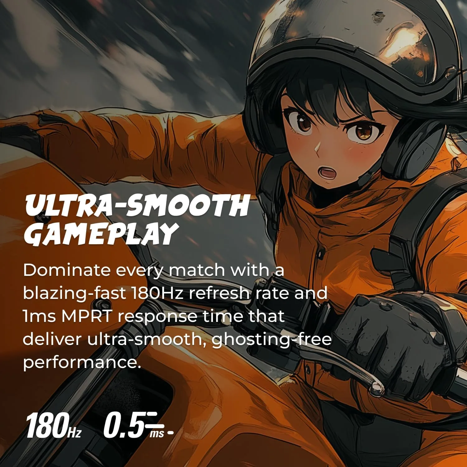 AOC 24 Inch Curved Gaming Monitor FHD 1080P 180Hz VA 0.5ms HDR, C24G42E