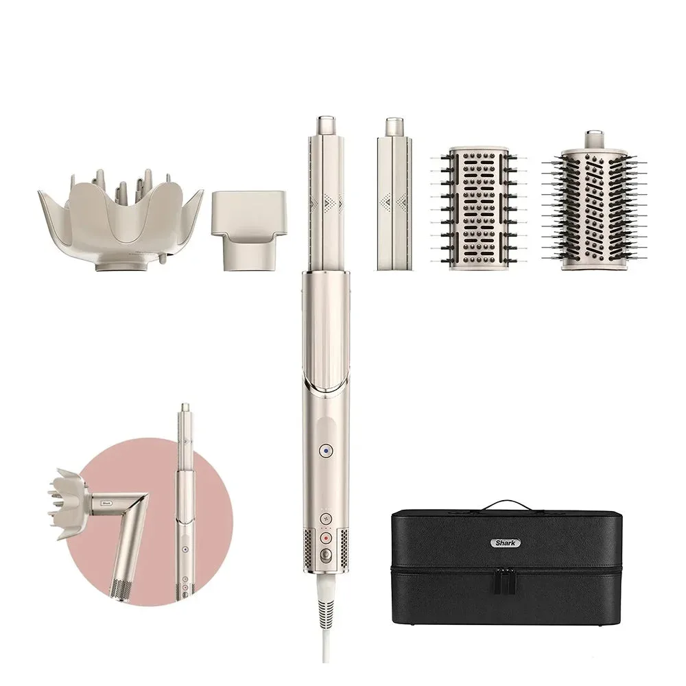 Shark FlexStyle | Moldeador y Secador — Set 5 en 1 - Champagne - Champagne