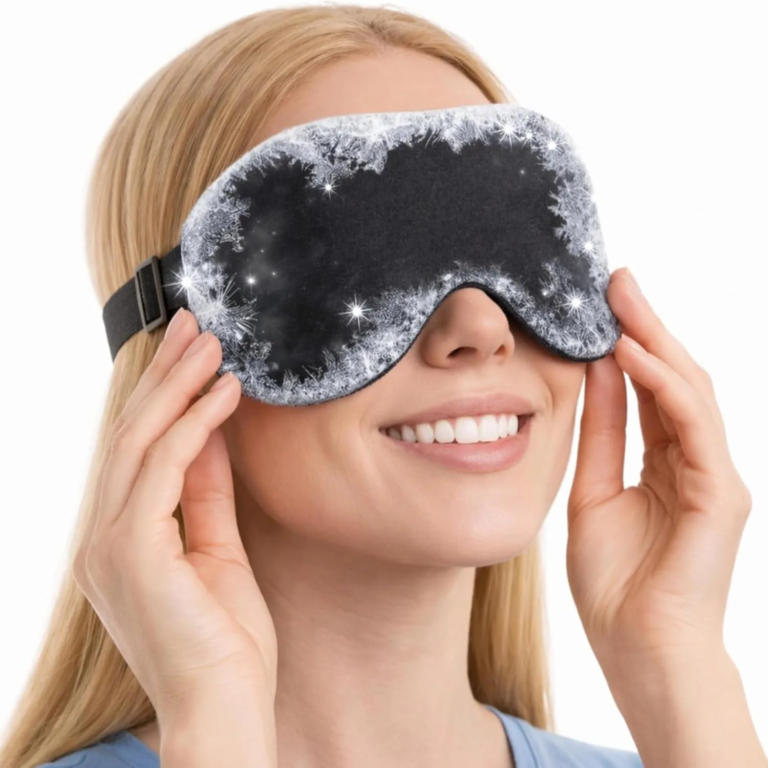 Mascarilla facial para ojos Arctic Flex Cooling Eye Mask gel frío para migraña y ojos hinchados