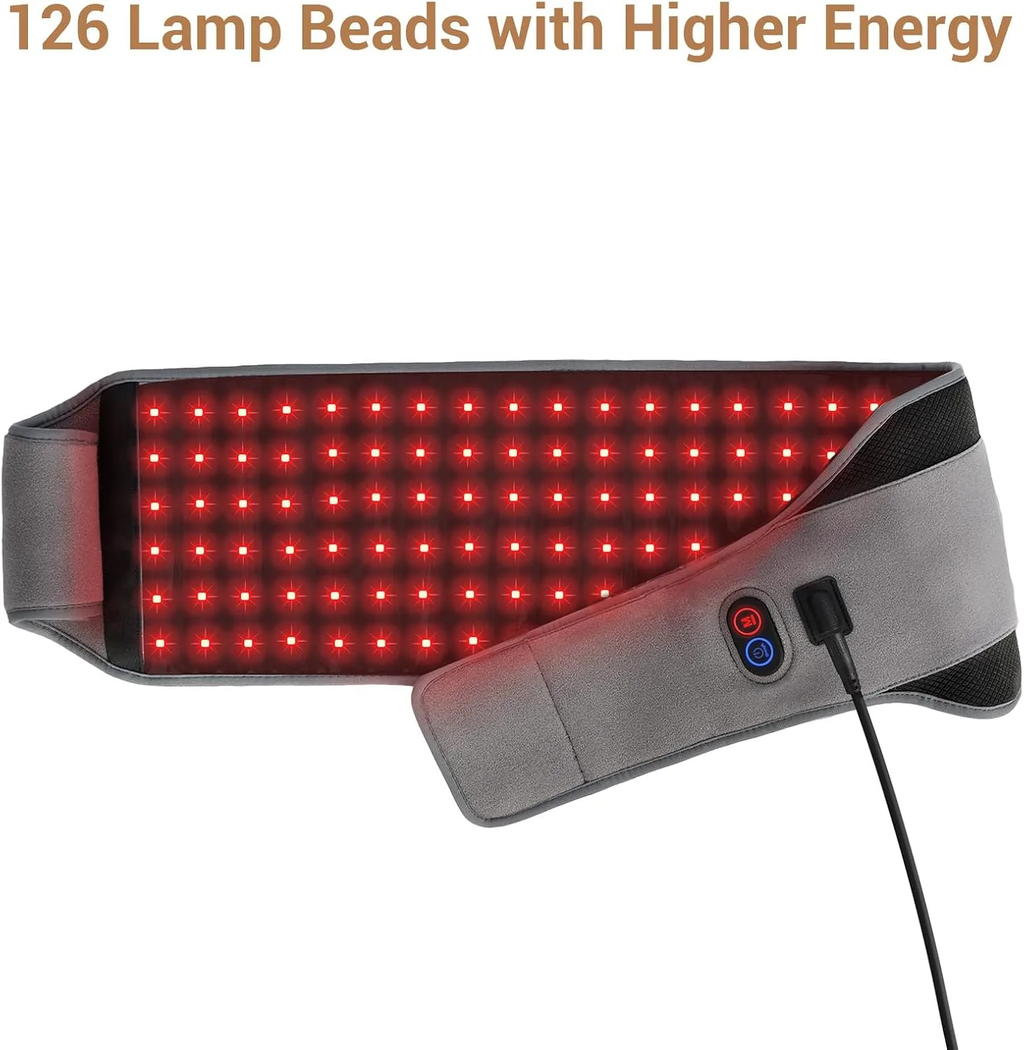 Comfytemp Red Light Belt with 126 LEDs, 660nm & 850nm, 22W(Corded)