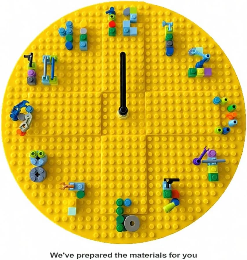 STEM Building Blocks Toy for Boys ages 6-12, DIY Educational Brick Kit