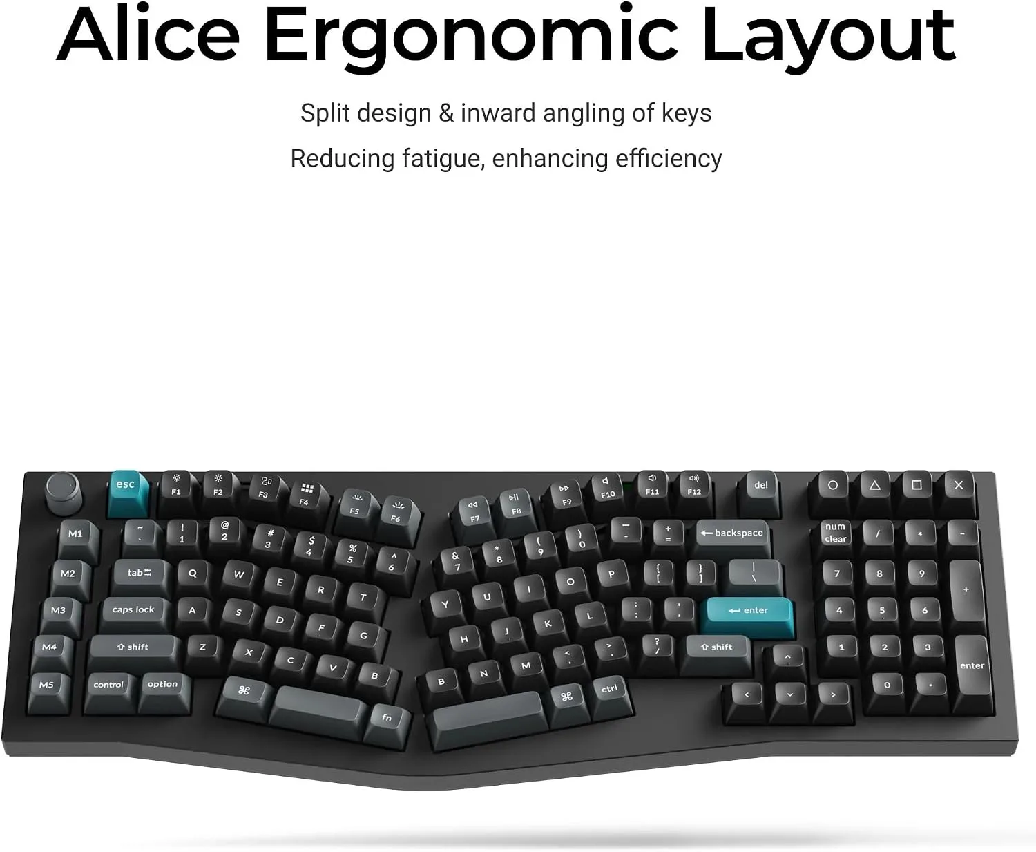 Keychron Q13 Ultra 8K 96% Alice Layout Wireless Custom Mechanical Keyboard