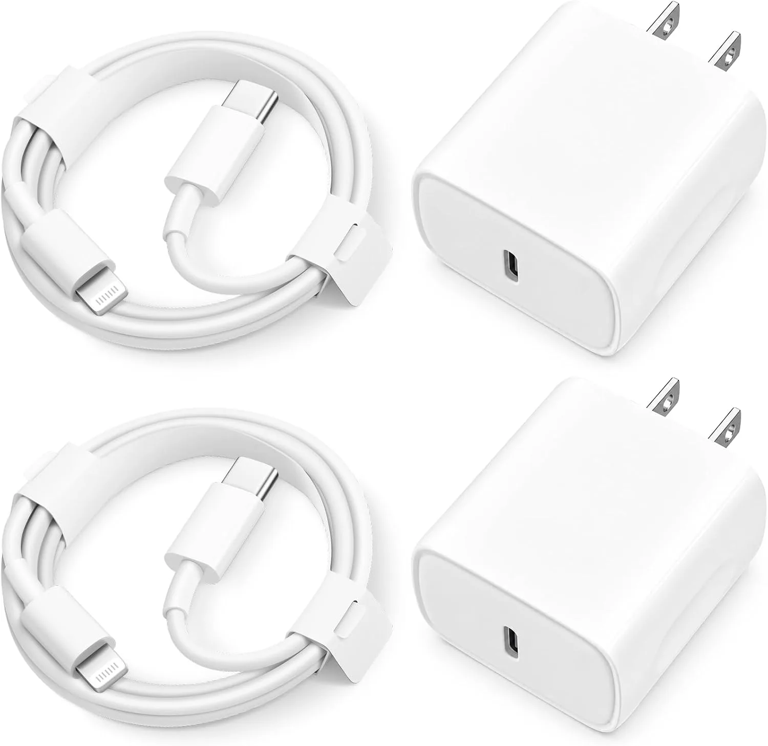 iPhone 14 13 12 11 Super Fast Charger [2Pack] cargador 20W Rapid USB C Wall Charger Block with 6FT Fast Charging Cable Compatible with iPhone 14 Pro Max/Pro/Plus/Mini/iPad