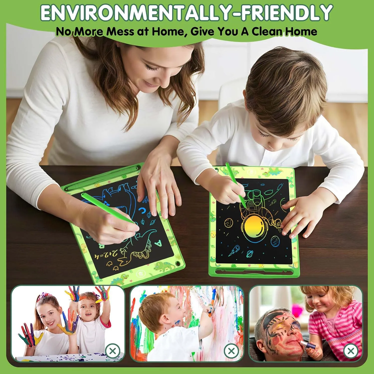LCD Writing Tablet for Kids, 8.5 Inch, Dinosaur