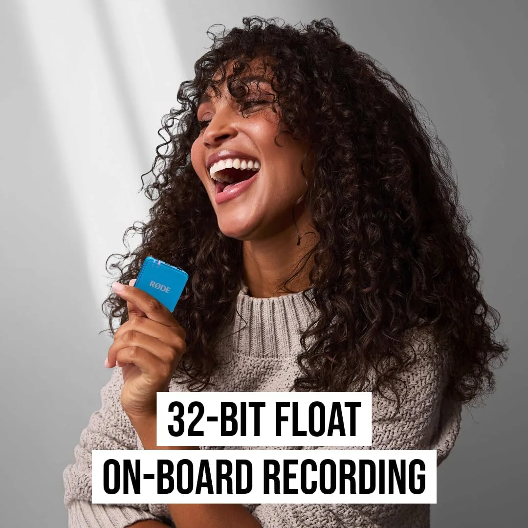 RØDE Wireless GO (Gen 3) Compact Wireless Microphone, 32-Bit Float, Blue