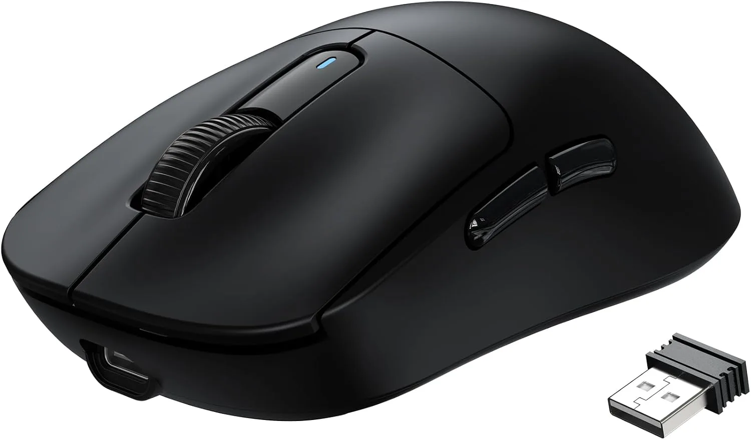 Mouse Gamer Manbasnake Attack Shark X3 49g Ultra Ligero Inalámbrico Negro