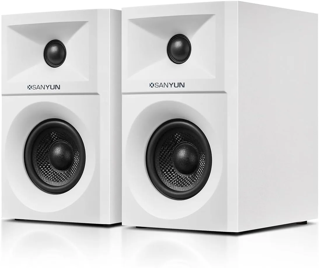 Sanyun SW203 3" 60W Computer Speakers for Desktop Monitor PC, 24bit DAC