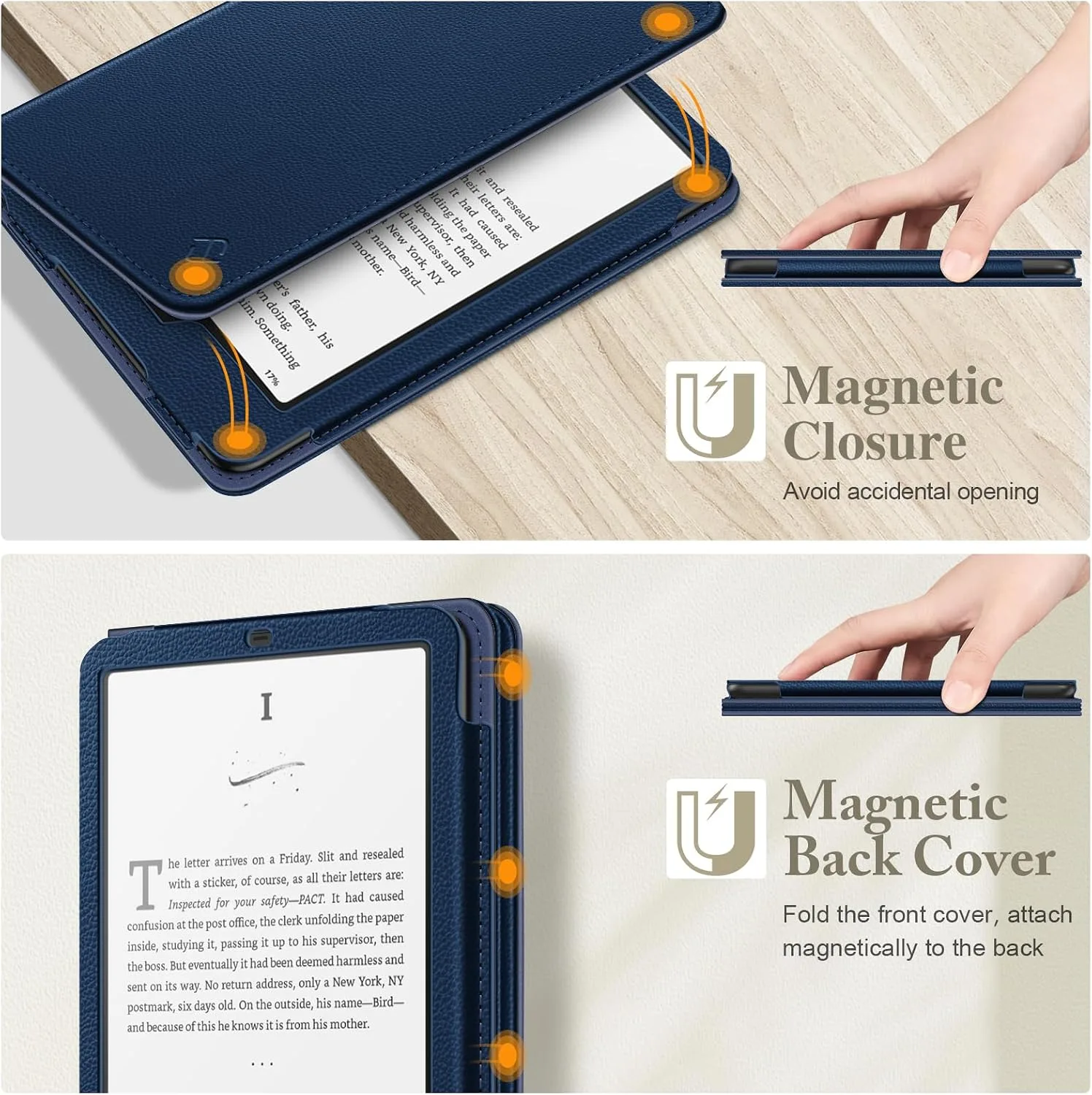 Fintie Case for 7"/6.8" Kindle Paperwhite 12th/11th Gen & Kindle Colorsoft